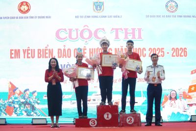 LIÊN ĐỘI THCS TỊNH KỲ THAM GIA CUỘC THI “EM YÊU BIỂN, ĐẢO QUÊ HƯƠNG”, NĂM HỌC 2025 – 2026